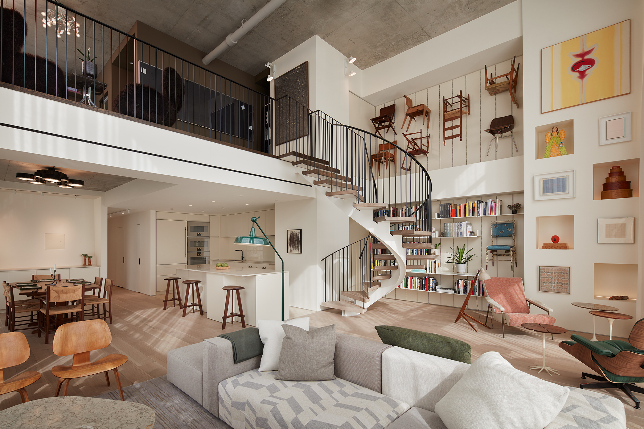 Kendall McCaugherty Ristau_Norman Kelley with Spencer McNeil_Apartment with Chairs_005